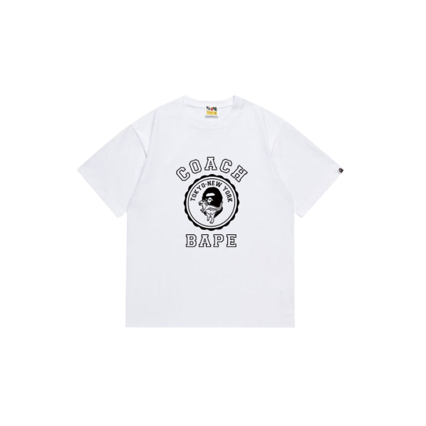 BAPE Coach New York Ape T Shirt White