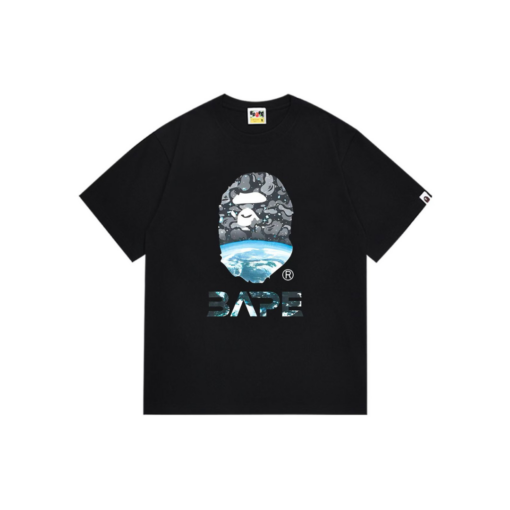 BAPE A Bathing Ape T Shirt Black