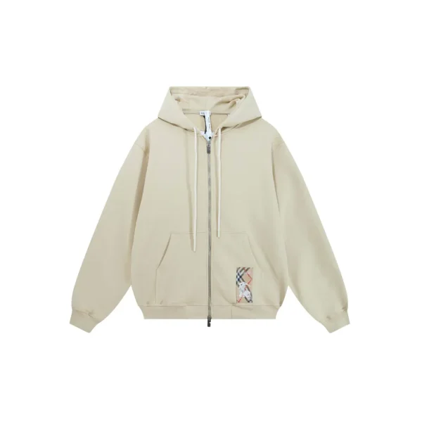 Burberry Cotton Zip Hoodie Calico