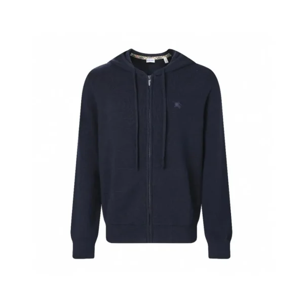 Burberry Zipper Jacket Hoodie Black