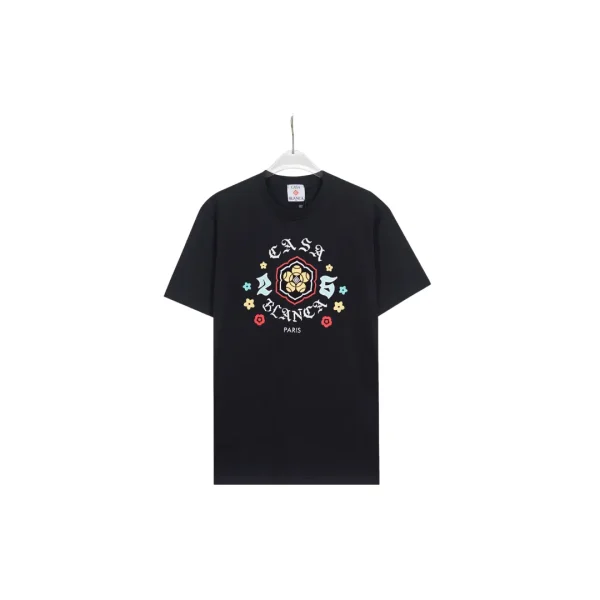 CASABLANCA Monogram T Shirt Black