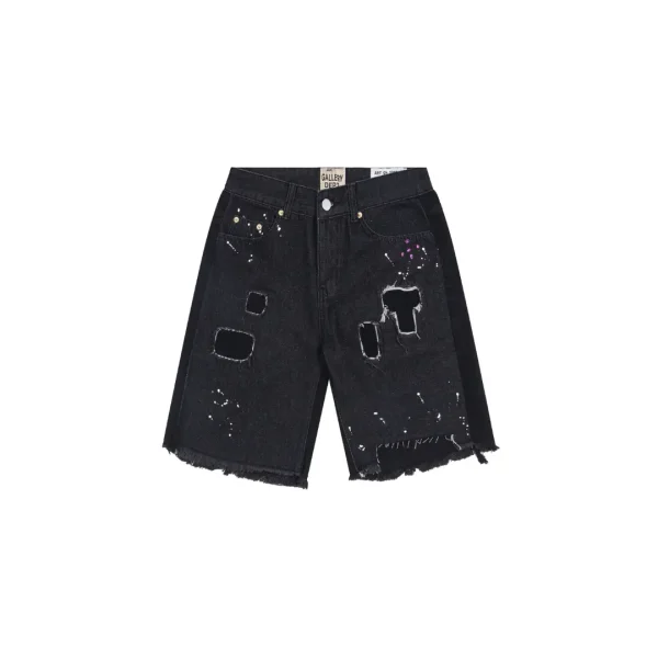 Gallery Dept. Denim Shorts Black