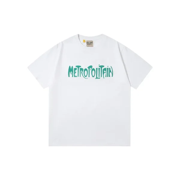 GALLERY DEPT. Metropolitain Printed Design T Shirt White