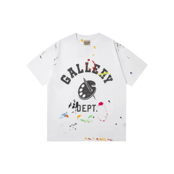 GALLERY DEPT. Printed Design T Shirt White