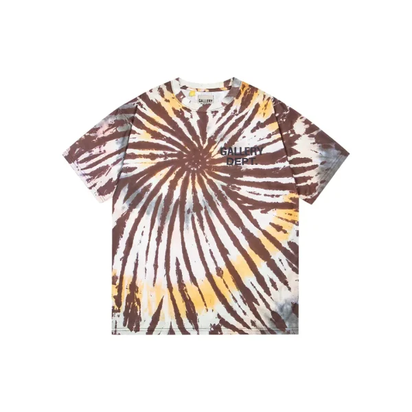 GALLERY DEPT. Tokyo Souvenir Classic Tie Dye Pattern Brown