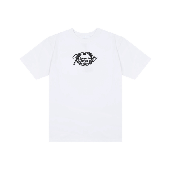 Givenchy White T-Shirt With Monogram