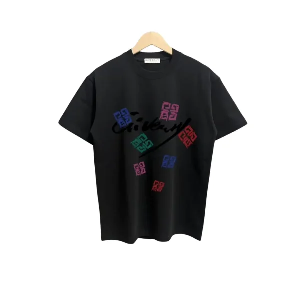 Givenchy Black T-Shirt With Design