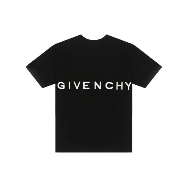 Givenchy T Shirt Black With Monogram Design