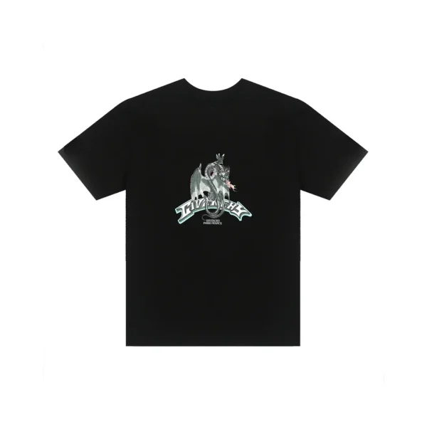 Givenchy T Shirt Black With Dragon Monogram