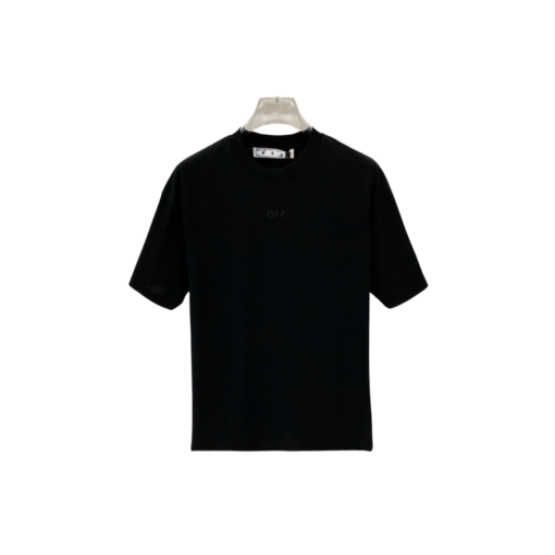 Off-White Small Logo T Shirt All Black