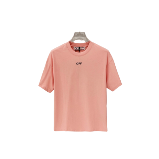 Off-White Small Logo T Shirt Sweet Pink