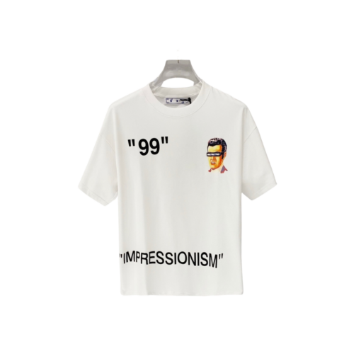 Off-White 99 Graphic Design T Shirt White