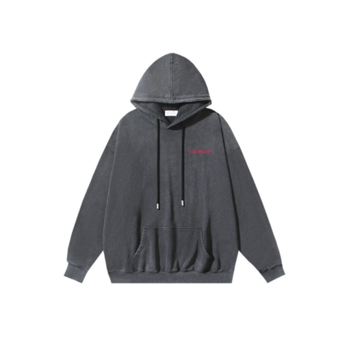 Off-White Hoodie Gray M2