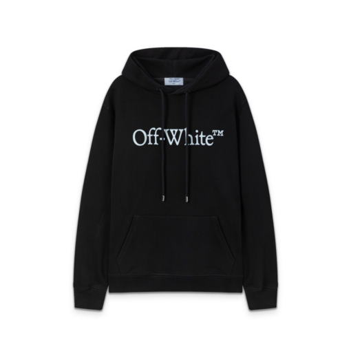 Off-White Hoodie All Black With TM Logo