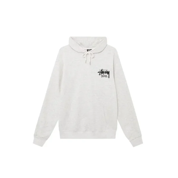 Stussy Hoodie White With Logo