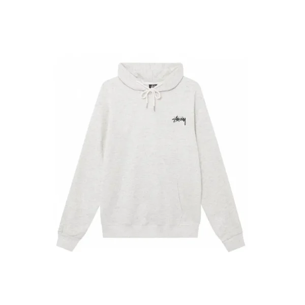 Stussy Basic Pigment Dyed Wool Hoodie Natural