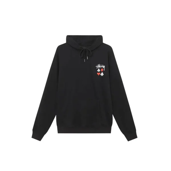 Stussy Basic Full Deck 2 Hoodie Black