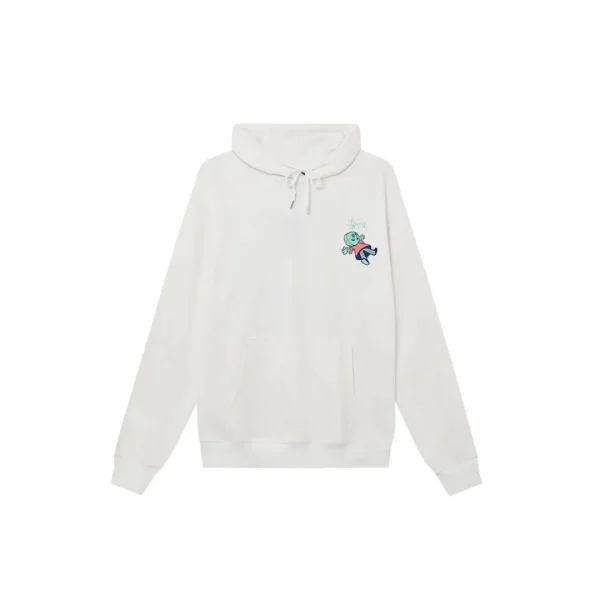 Stussy Dollie Fleece Hoodie White