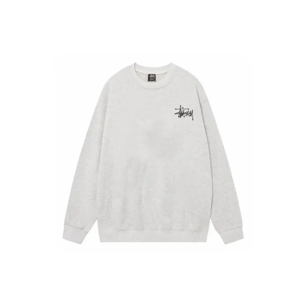 Stussy Logo Monogram Sweater Off White