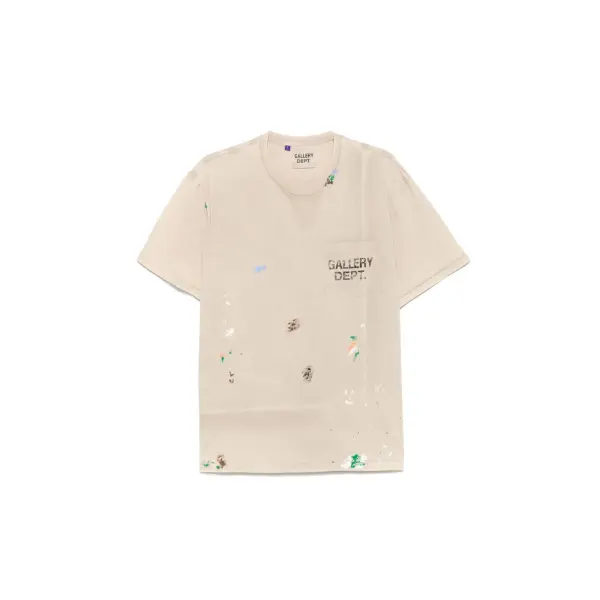 GALLERY DEPT. Vintage Logo Painted T-shirt taupe
