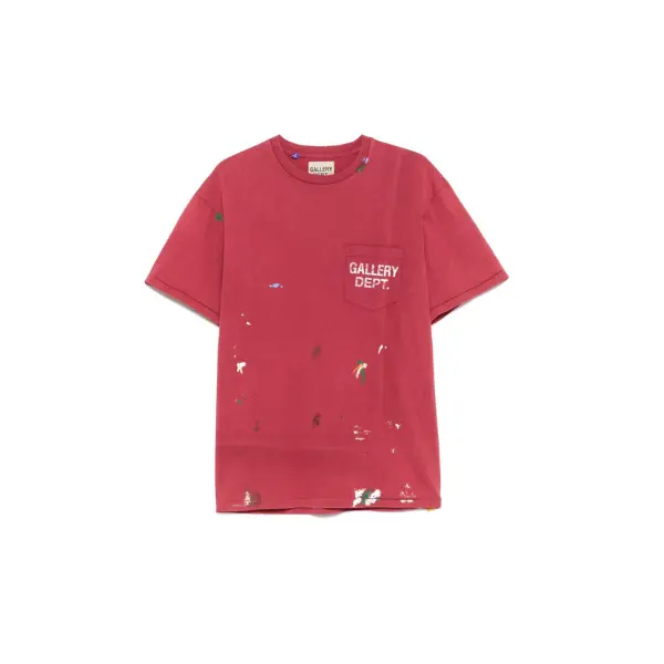 GALLERY DEPT. Vintage Logo Painted T-shirt red