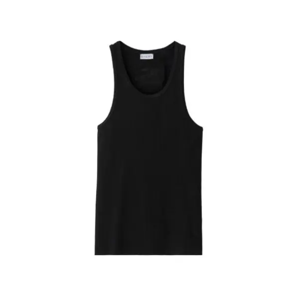 Burberry ribbed-knit vest top black