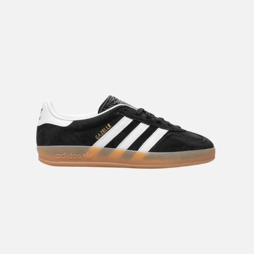 Adidas Gazelle- Indoor Black White Gum