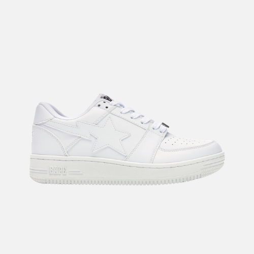 Bape STA Low White