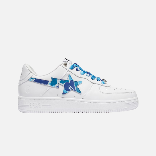 Bape STA Low White Blue