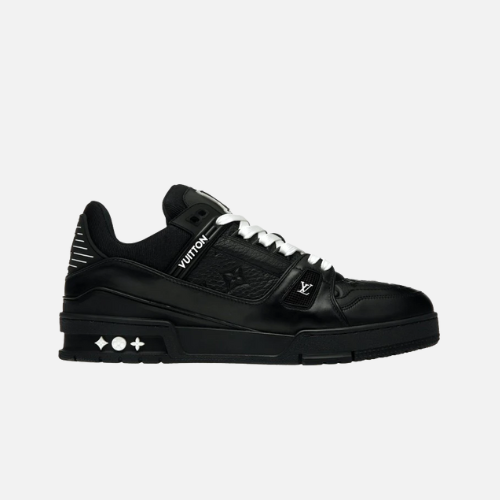 Louis Vuitton Trainer - Black Embossed Monogram