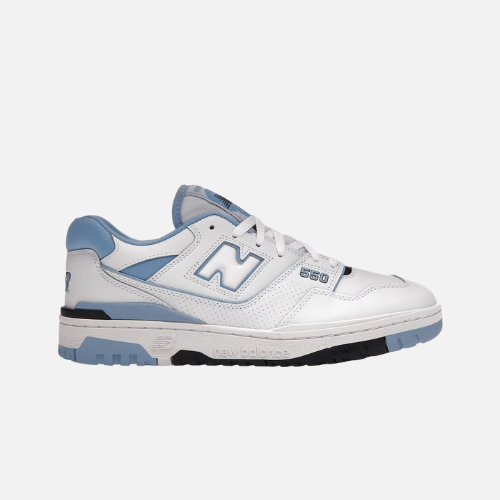 New Balance 550- UNC White University Blue