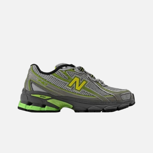 New Balance 740 gris verde lima