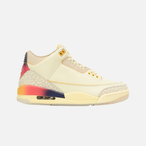Balvin x Air Jordan 3 White Blue Red