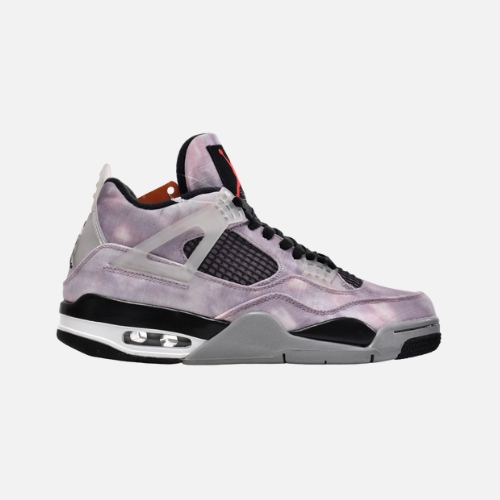 Air Jordan 4 Retro morado tie-dye