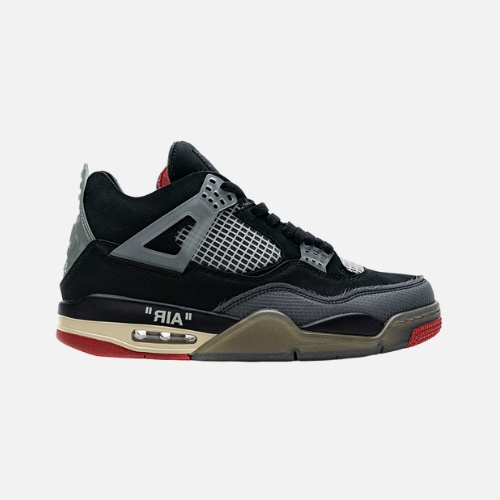 OFF White x Air Jordan 4 Bred