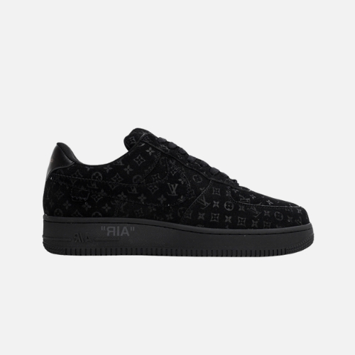 Louis Vuitton x Nike Air Force 1 All Black