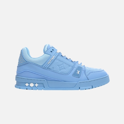 Louis Vuitton Trainer- All Blue Embossing