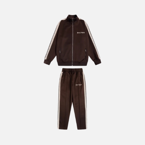 Palm Angels Love Tracksuit Brown