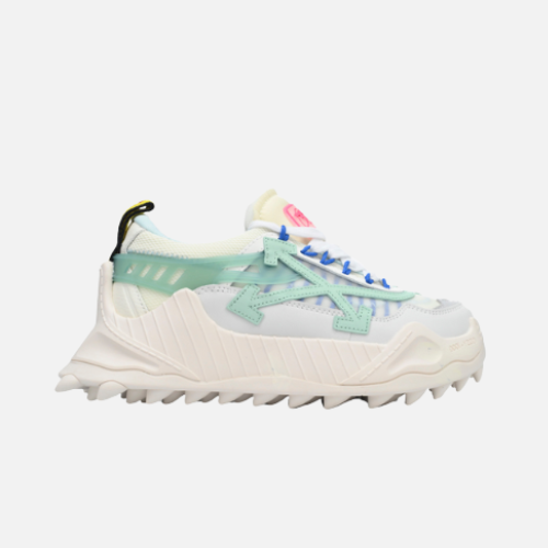 Light Green And White