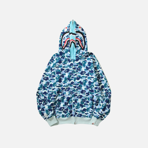 Hoodie Blue Bape