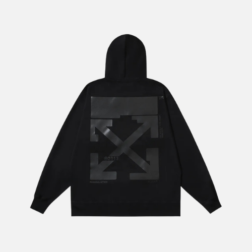 Hoodie Off-White  Black Rubber Arrows