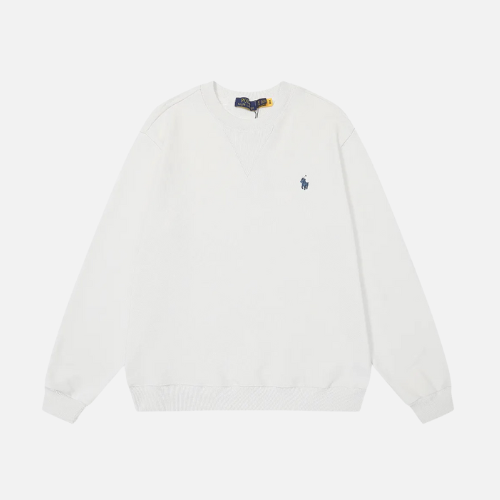Hoodie White Polo