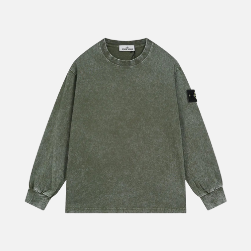 Hoodie Green/Olive Stone Island