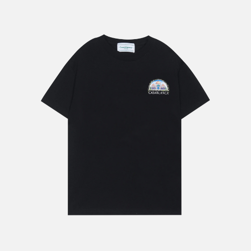 Casablanca T-shirt With A Small Graphic Print On The Chest
