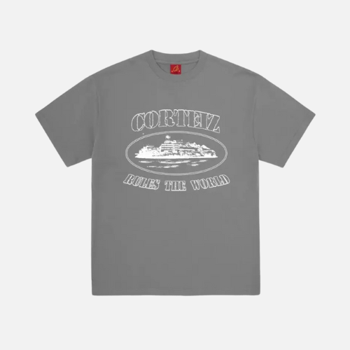 Corteiz OG Alcatraz Tee Gully Grey