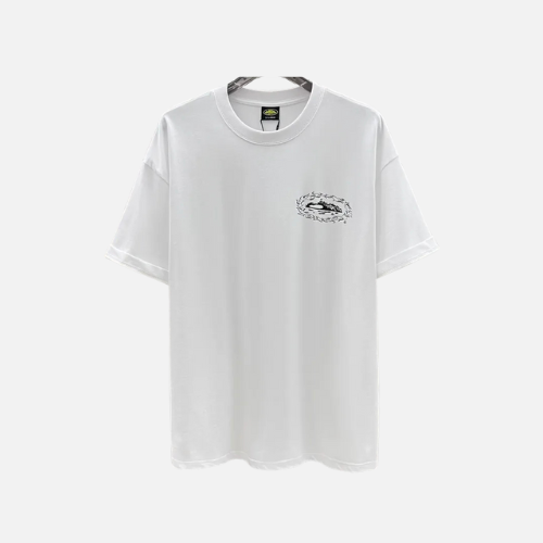 Corteiz Firey Alcatraz T-shirt White