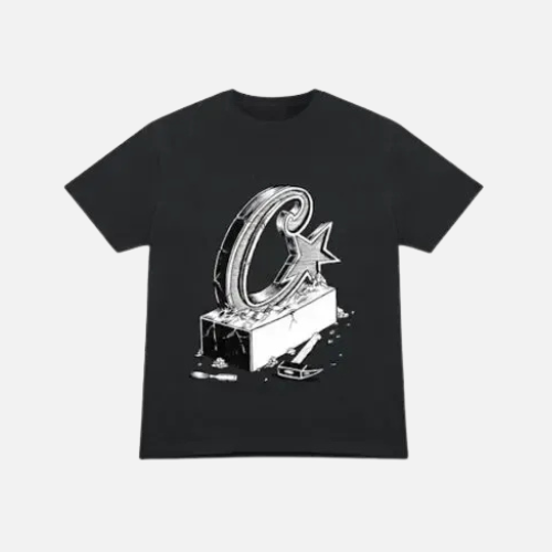 Corteiz Chisel Tee Black