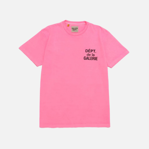 Gallery Dept French T-Shirt Flower Pink