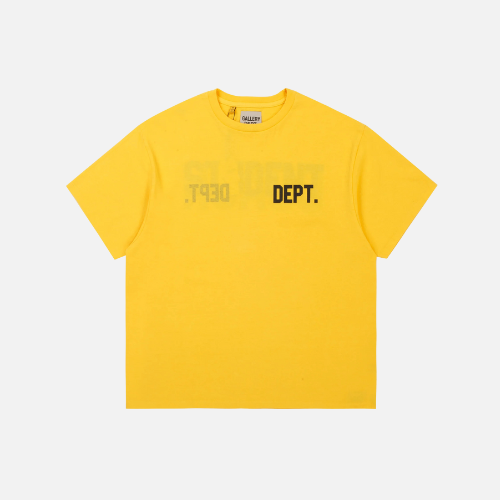 Gallery Dept Student Coach Reversible T-shirt Gold