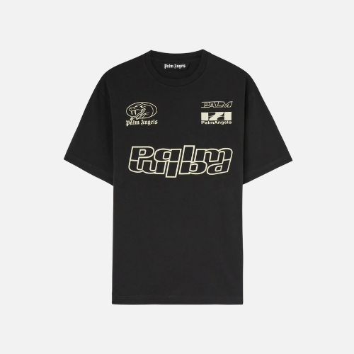 Palm Angels Lunar New Year T-shirt Black And Off-White